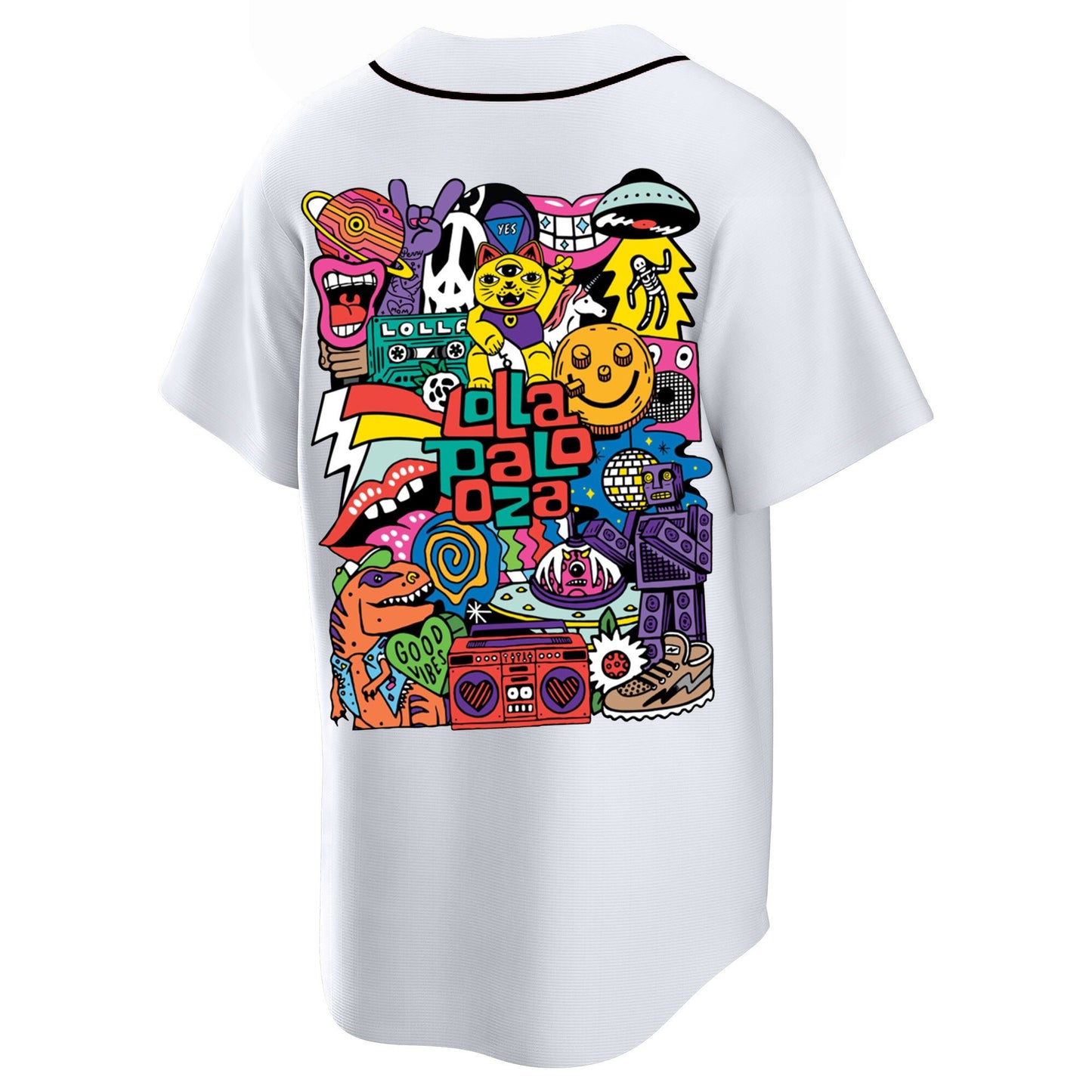 Personalized Lollapalooza Baseball Jersey