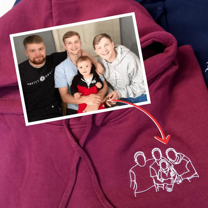 Mother's Day Special: Embroidered Memories Custom Photo Sweatshirt