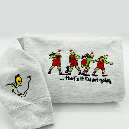 Christmas Sweatshirt, Whoville Embroidered Sweatshirt