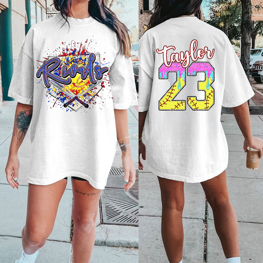 personalized softball TEAM Sweatshirt