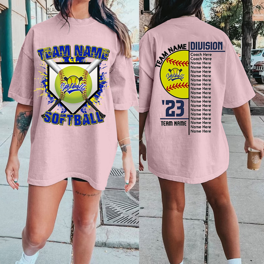 Corjl Editable Softball Plate sweatshirt