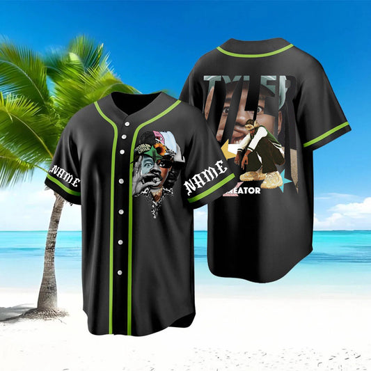Personalized Tyler, the Creator Baseball Jersey