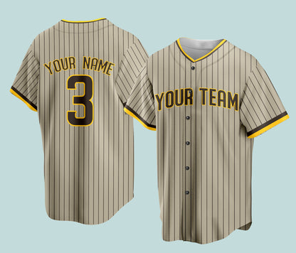 Personalized Name Jersey Custom Color Baseball Jersey For Baseball Fans Custom Request Baseball Game Day Outfit For American Baseball Lovers