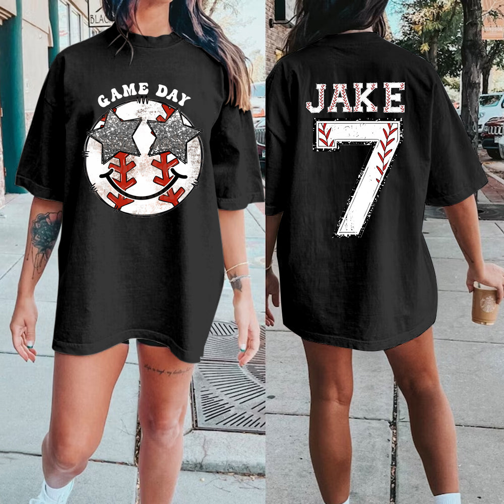 Custom Baseball Shirt Custom Name Custom Number Custom Team Baseball Shirt