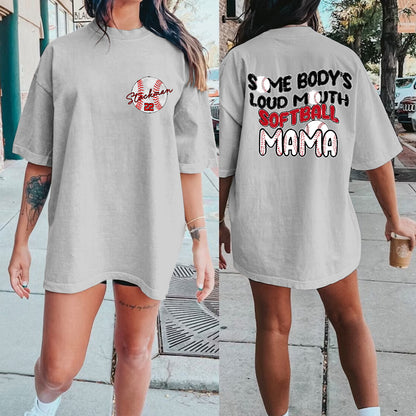 Custom Baseball/Softball Shirt, Sports T-Shirt