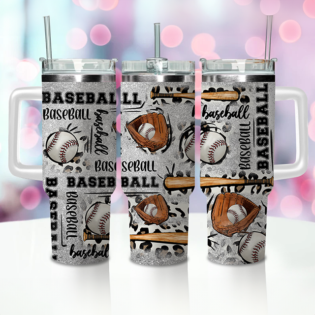 Baseball Mom Tumbler, team mom gift, baseball mama cup, baseball tumbler