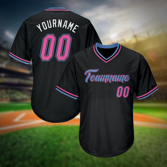 Personalized Name Jersey Custom Color Baseball Jersey