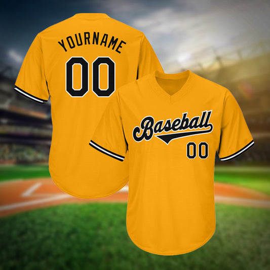 Personalized Name Jersey Custom Color Baseball Jersey