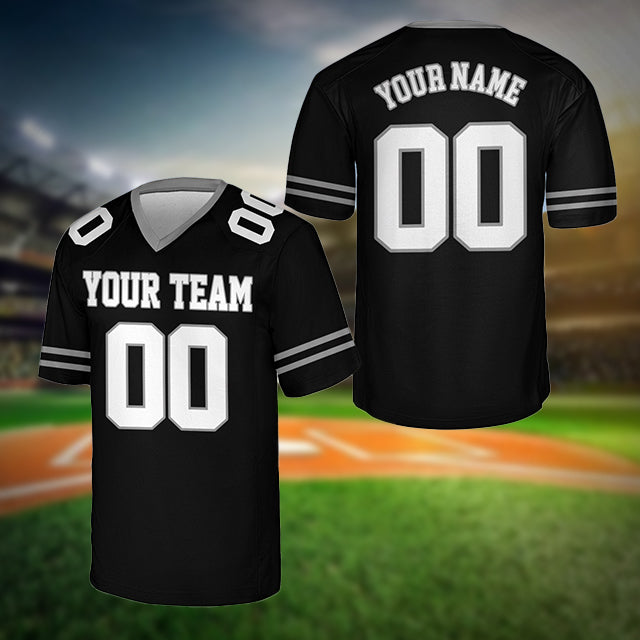 Custom Football Jersey Team Name And Number, Personalized Football Jersey