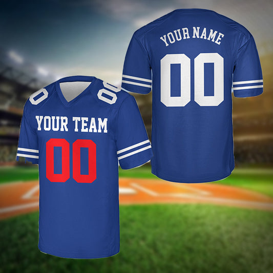 Custom Football Jersey Team Name And Number, Personalized Football Jersey