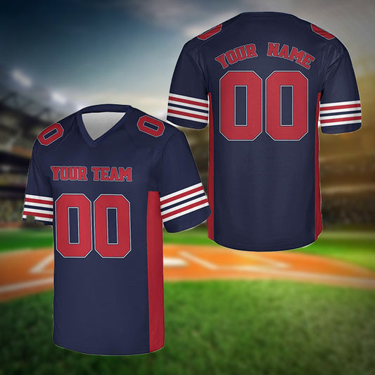 Custom Football Jersey Team Name And Number, Personalized Football Jersey