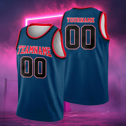 Custom Basketball Jersey Stitched Personalized Basketball Shirt