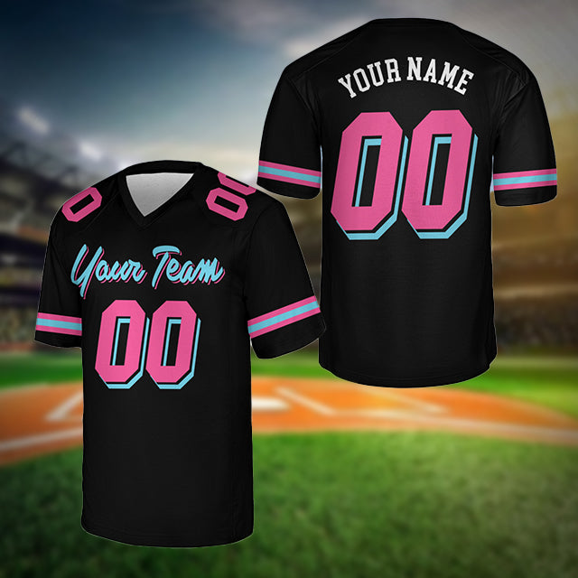 Custom Football Jersey Team Name And Number, Personalized Football Jersey