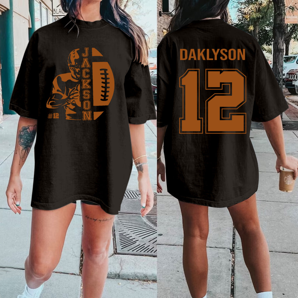 Football Game Shirt For Men/Women Birthday, Custom Sport Shirt, Custom Football Tee, Customized Football For Him/Her