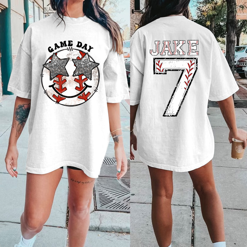 Custom Baseball Shirt Custom Name Custom Number Custom Team Baseball Shirt