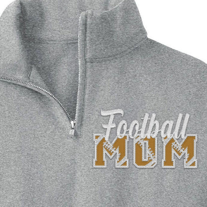 Custom Embroidered Soccer/Baseball/Football/Volleyball Mom Sweatshirt with Kid Name on sleeve Personalized MOM Shirt