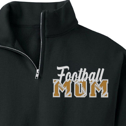 Custom Embroidered Soccer/Baseball/Football/Volleyball Mom Sweatshirt with Kid Name on sleeve Personalized MOM Shirt