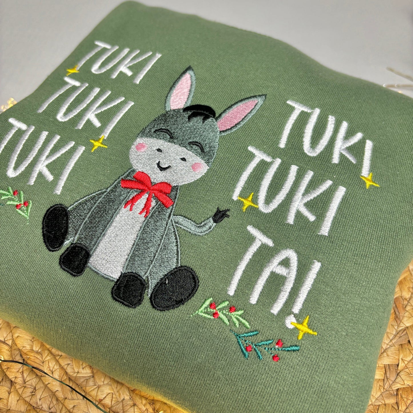 Custom El Burrito Sabanero Tuki Tuki Tuki Sweatshirt