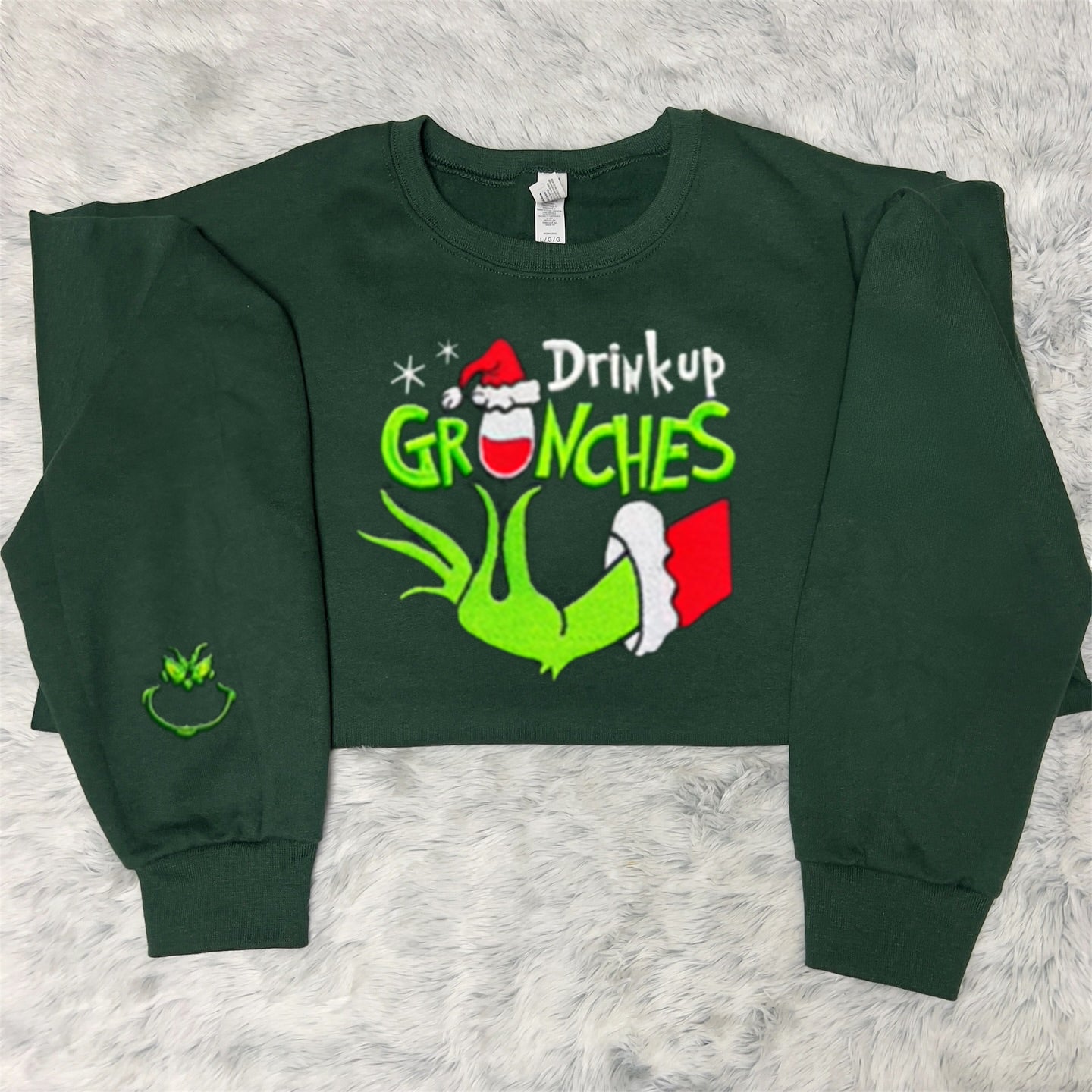 Custom Christmas Embroidered Sweatshirt