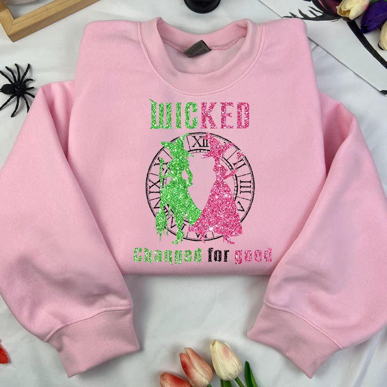 Custom Christmas Wicked Printed Sweatshirt