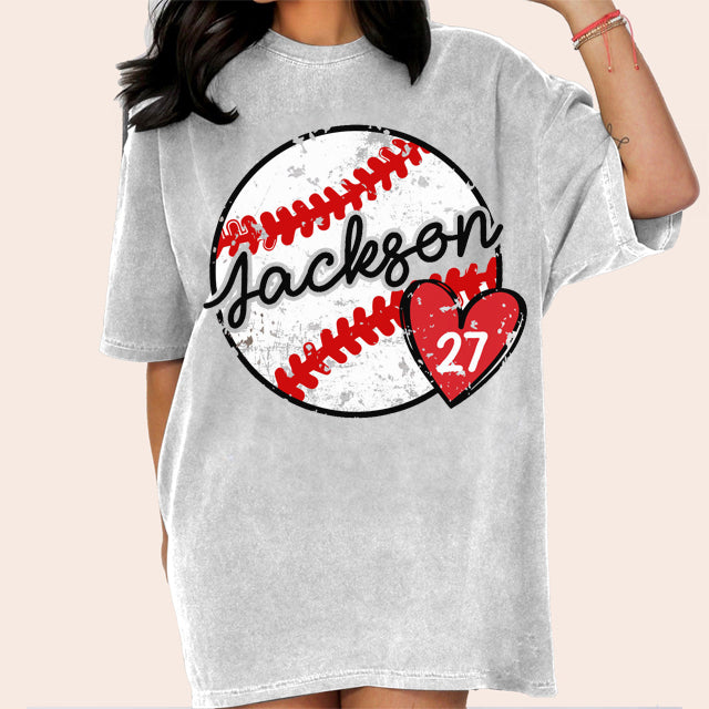 Personalized Baseball Mom Shirt, Baseball Sweatshirt, Baseball Mama