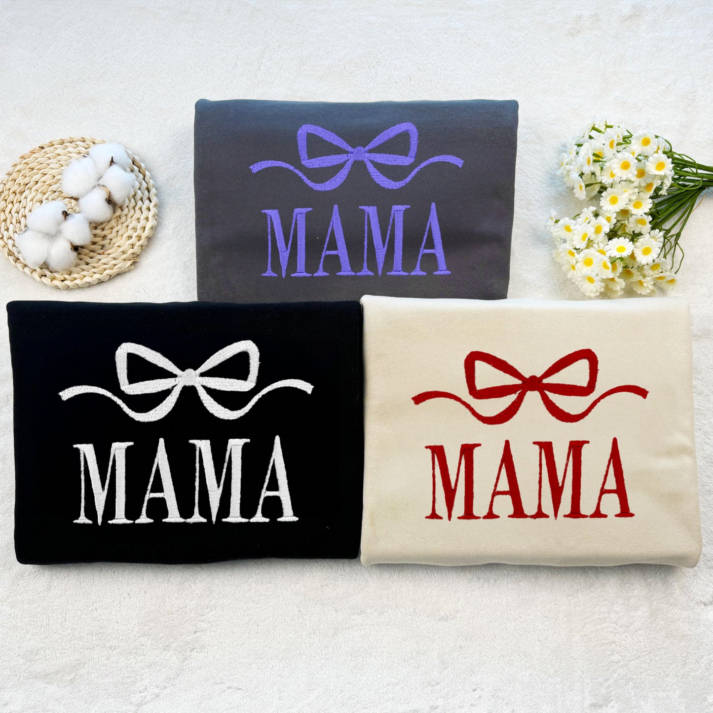 2024 MAMA Embroidered Sweatshirt, MAMA Sweatshirt