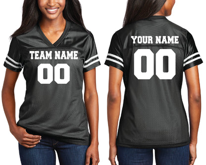 Customized Football JERSEY, Personalized Football Jersey, Team Fan Jersey, Make Your Own Name and Number Jersey, Team Adult Women Jersey