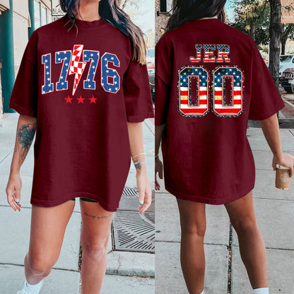 1776 America 4th of July T-Shirt, Independence Day Sweatshirt，Fourth of July T Shirt