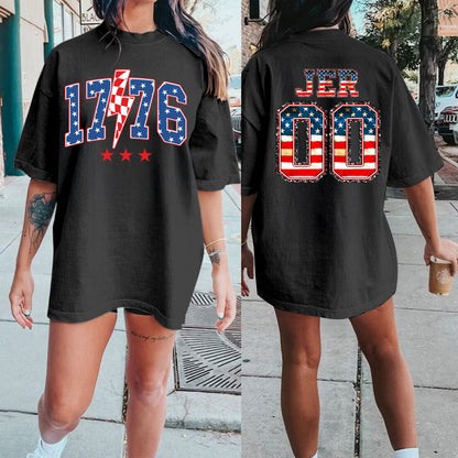 1776 America 4th of July T-Shirt, Independence Day Sweatshirt，Fourth of July T Shirt