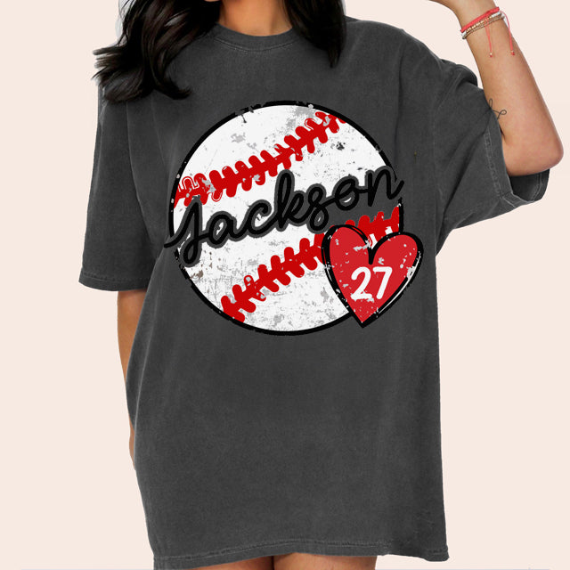 Personalized Baseball Mom Shirt, Baseball Sweatshirt, Baseball Mama