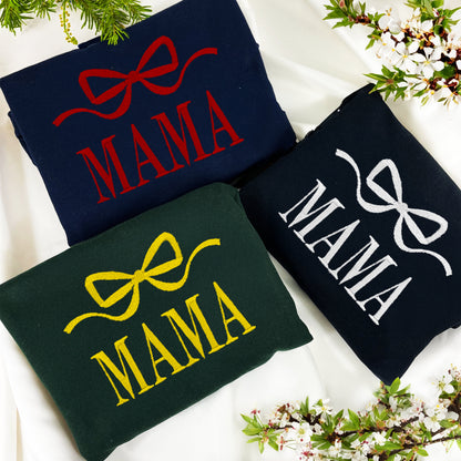 2024 MAMA Embroidered Sweatshirt, MAMA Sweatshirt