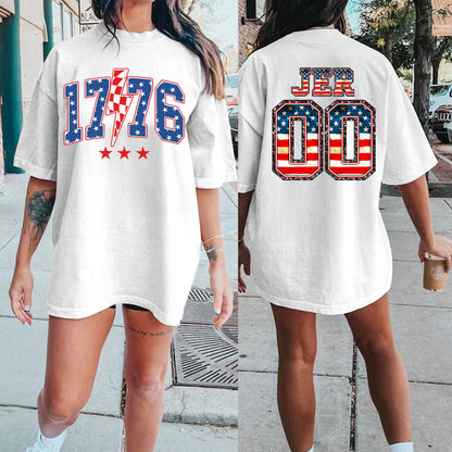 1776 America 4th of July T-Shirt, Independence Day Sweatshirt，Fourth of July T Shirt
