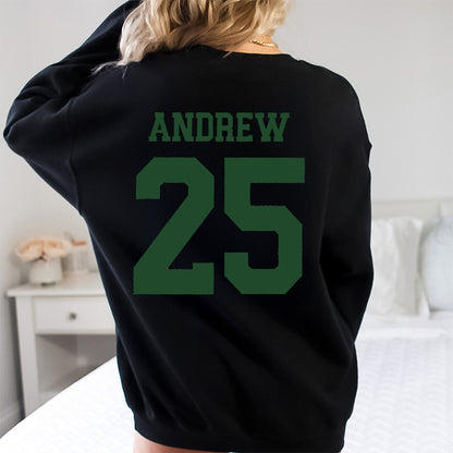 Custom Christmas Crew Sweatshirts, Personalized Family Christmas Sweatshirts