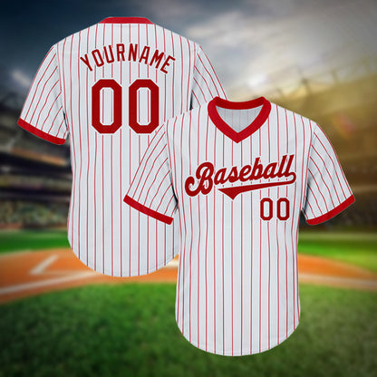 Personalized Name Jersey Custom Color Baseball Shirt