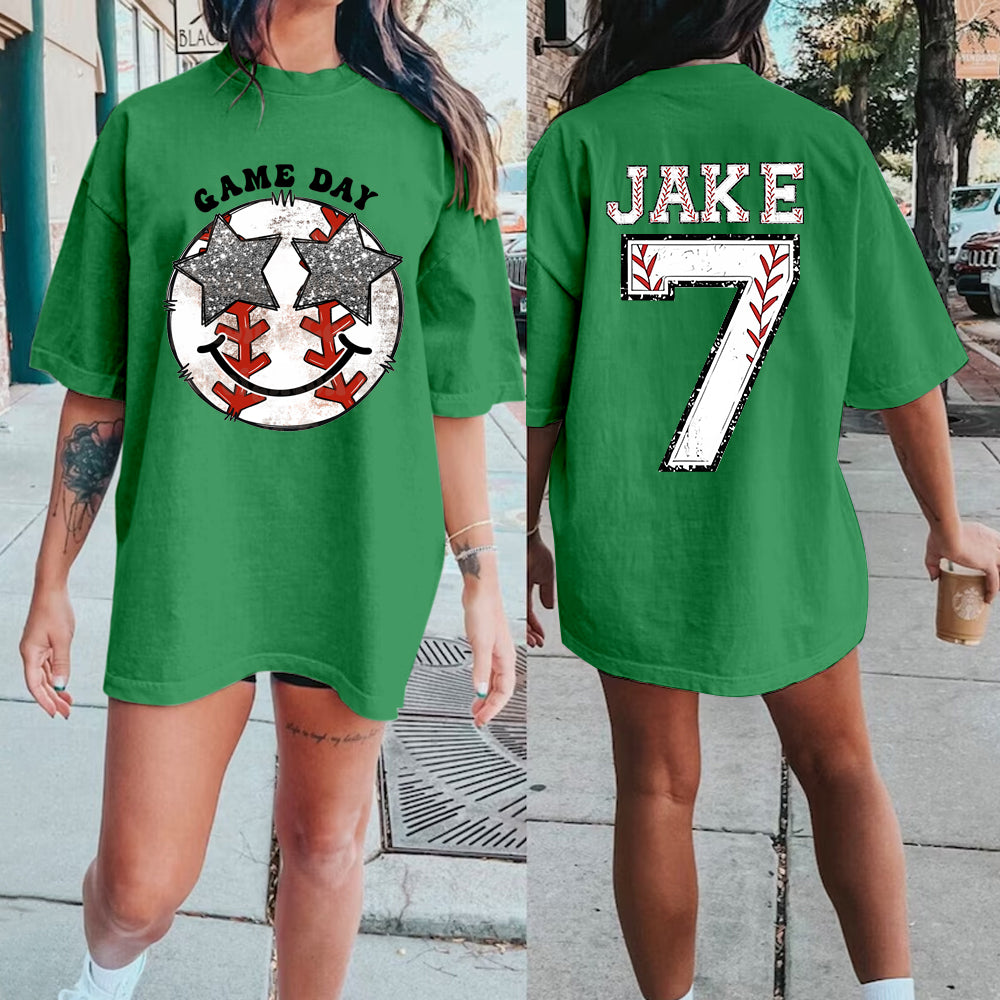 Custom Baseball Shirt Custom Name Custom Number Custom Team Baseball Shirt