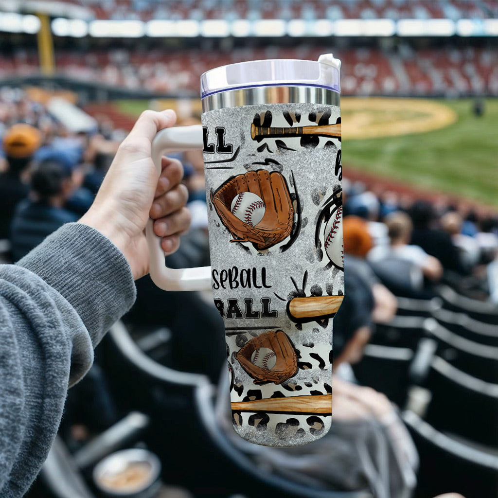 Baseball Mom Tumbler, team mom gift, baseball mama cup, baseball tumbler