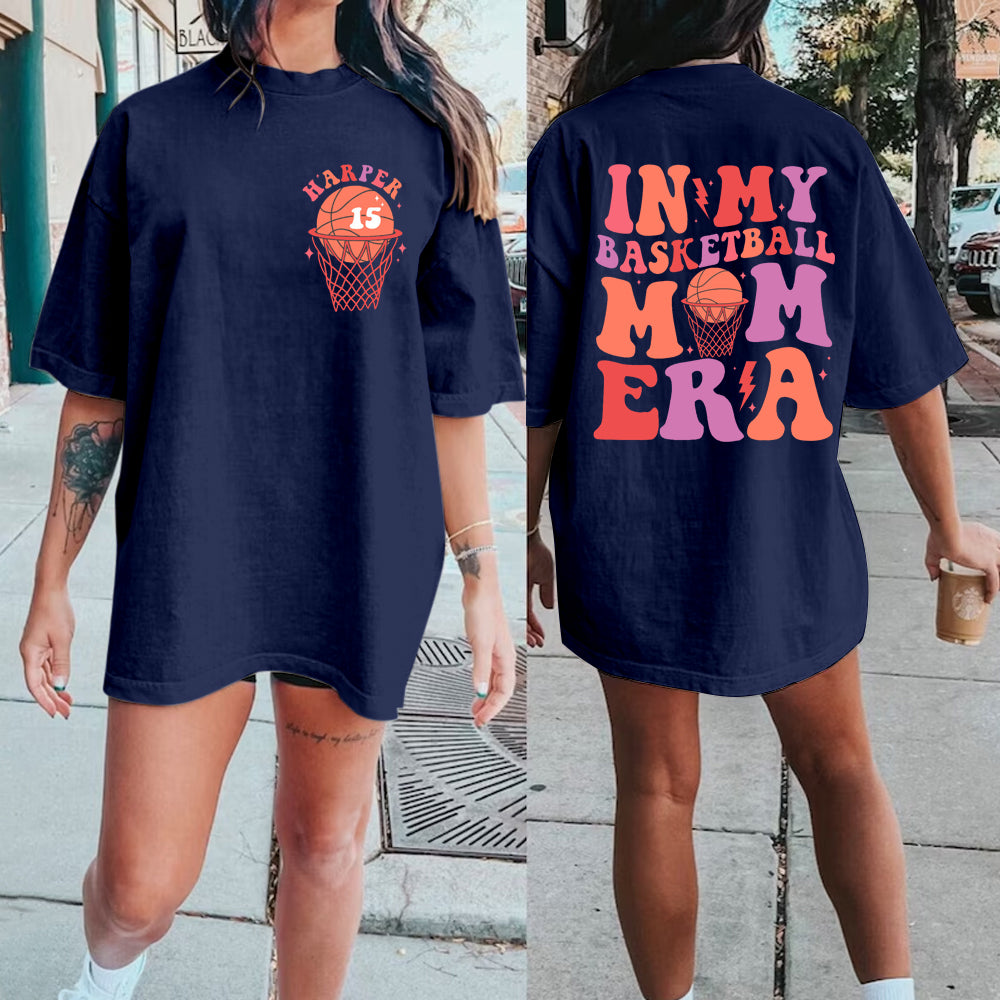 In My Basketball Mom Era Shirt, Basketball Mama Shirt, Basketball Shirt, Sport Mom Gift