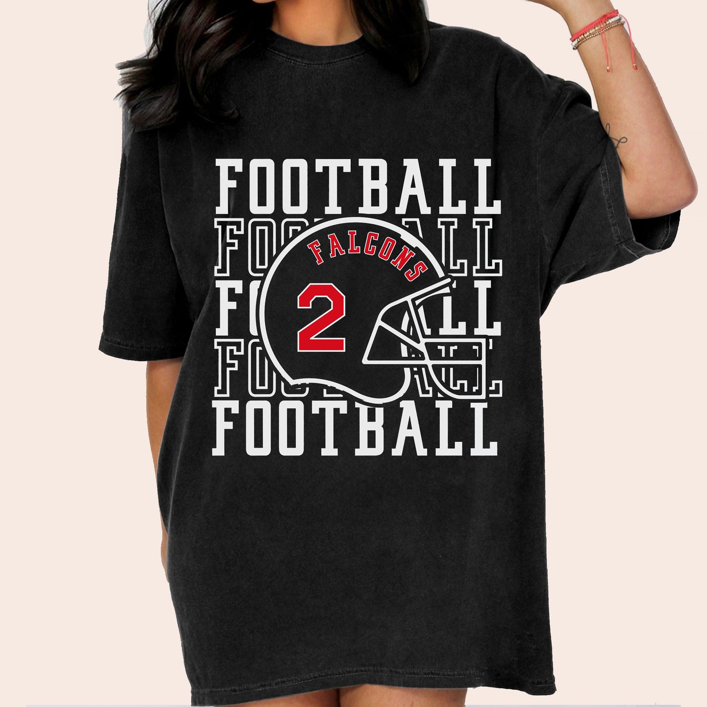 Custom Football Shirt, Personalized Football Mom Shirt, Football Fan Shirt