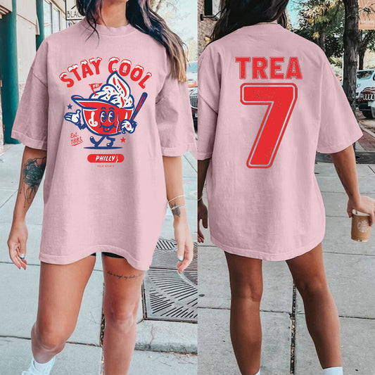 Custom Philadelphia Phillies Stay Cool unisex t-shirt