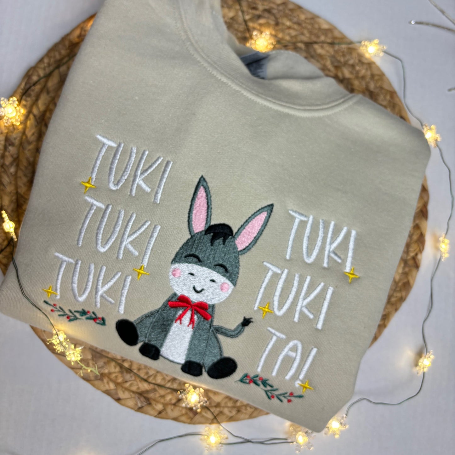 Custom El Burrito Sabanero Tuki Tuki Tuki Sweatshirt