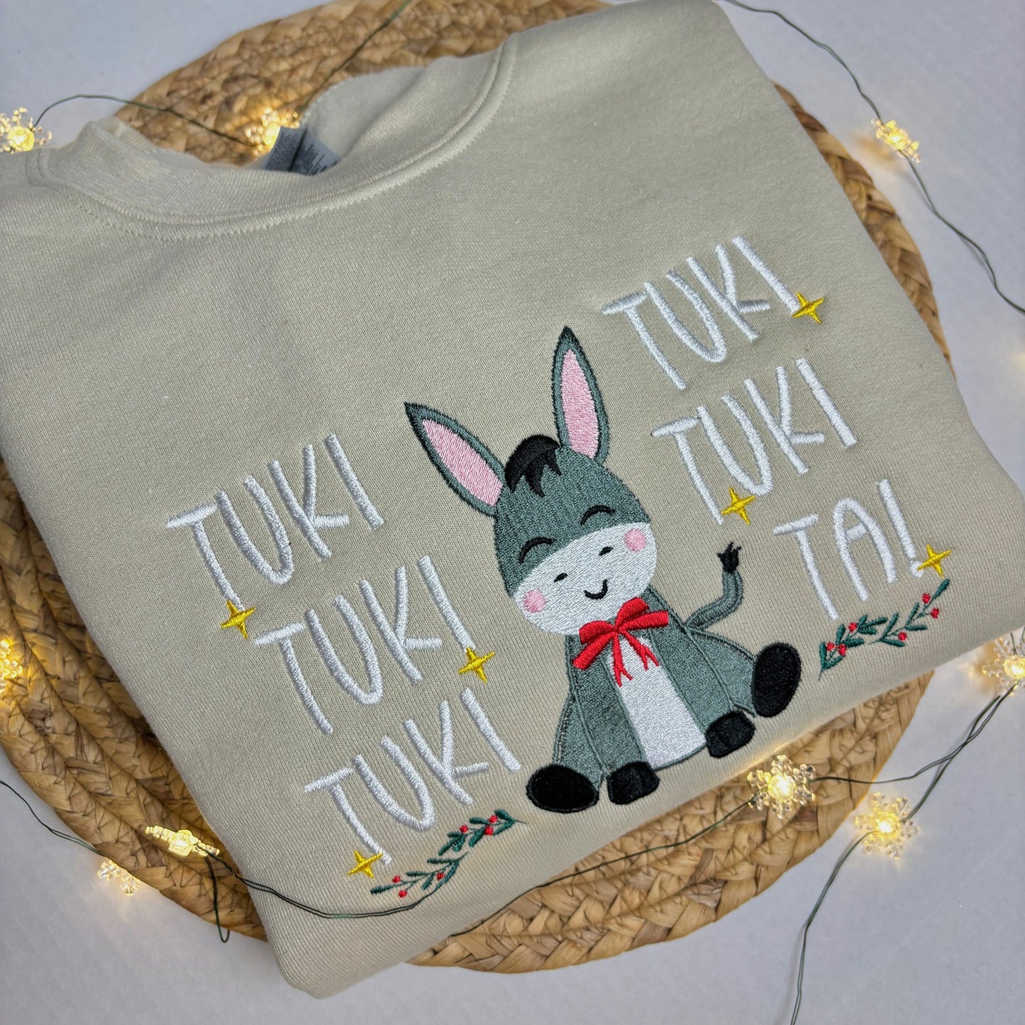 Custom El Burrito Sabanero Tuki Tuki Tuki Sweatshirt