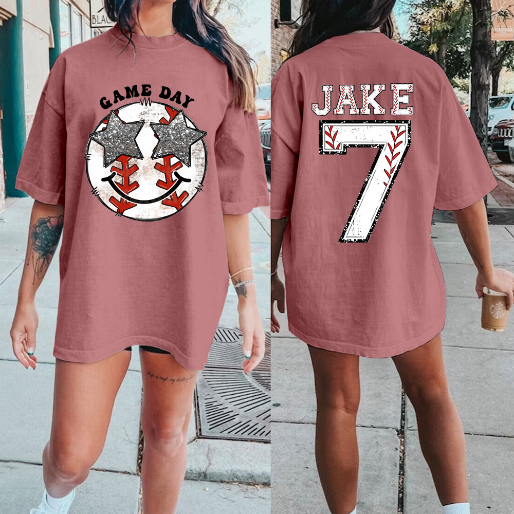 Custom Baseball Shirt Custom Name Custom Number Custom Team Baseball Shirt