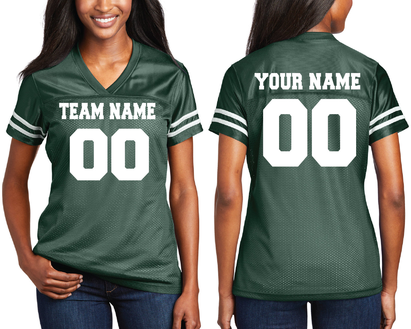 Customized Football JERSEY, Personalized Football Jersey, Team Fan Jersey, Make Your Own Name and Number Jersey, Team Adult Women Jersey