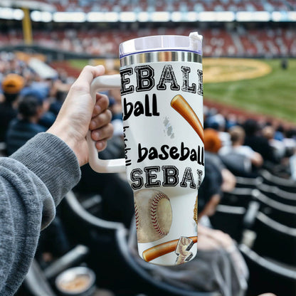 Baseball Mom Tumbler, team mom gift, baseball mama cup, baseball tumbler