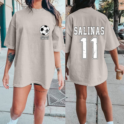 Customizable Soccer Shirt, Soccer Team Shirt, Soccer Mom Shirt, FootballFootball Shirt, Soccer Name Shirt, Custom Soccer Shirt