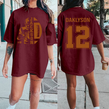 Football Game Shirt For Men/Women Birthday, Custom Sport Shirt, Custom Football Tee, Customized Football For Him/Her