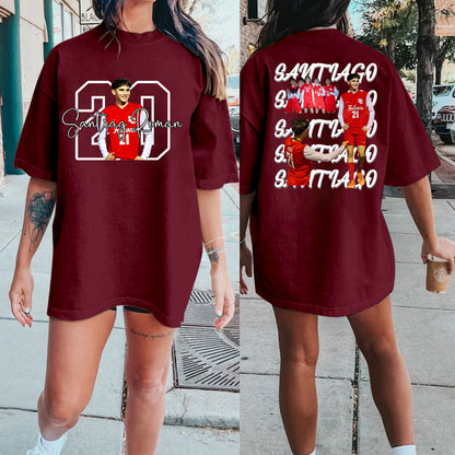 Custom Family Photo Sport T-Shirt/Personalize Cheer Tee/Personalize family  Sport Sweatshirt