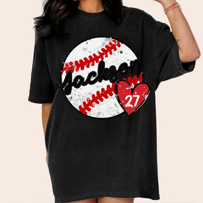 Personalized Baseball Mom Shirt, Baseball Sweatshirt, Baseball Mama