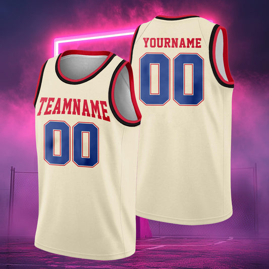 Custom Basketball Jersey Stitched Personalized Basketball Shirt