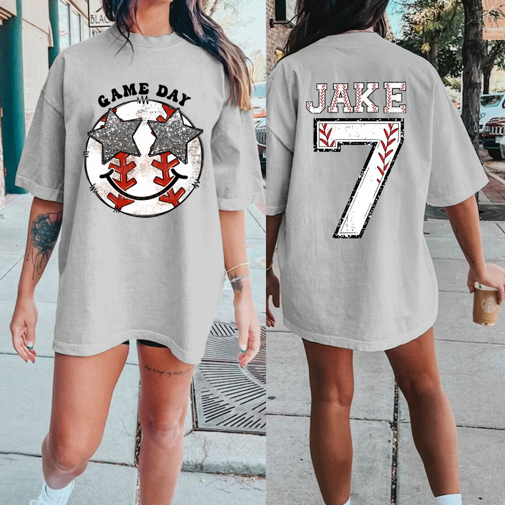 Custom Baseball Shirt Custom Name Custom Number Custom Team Baseball Shirt